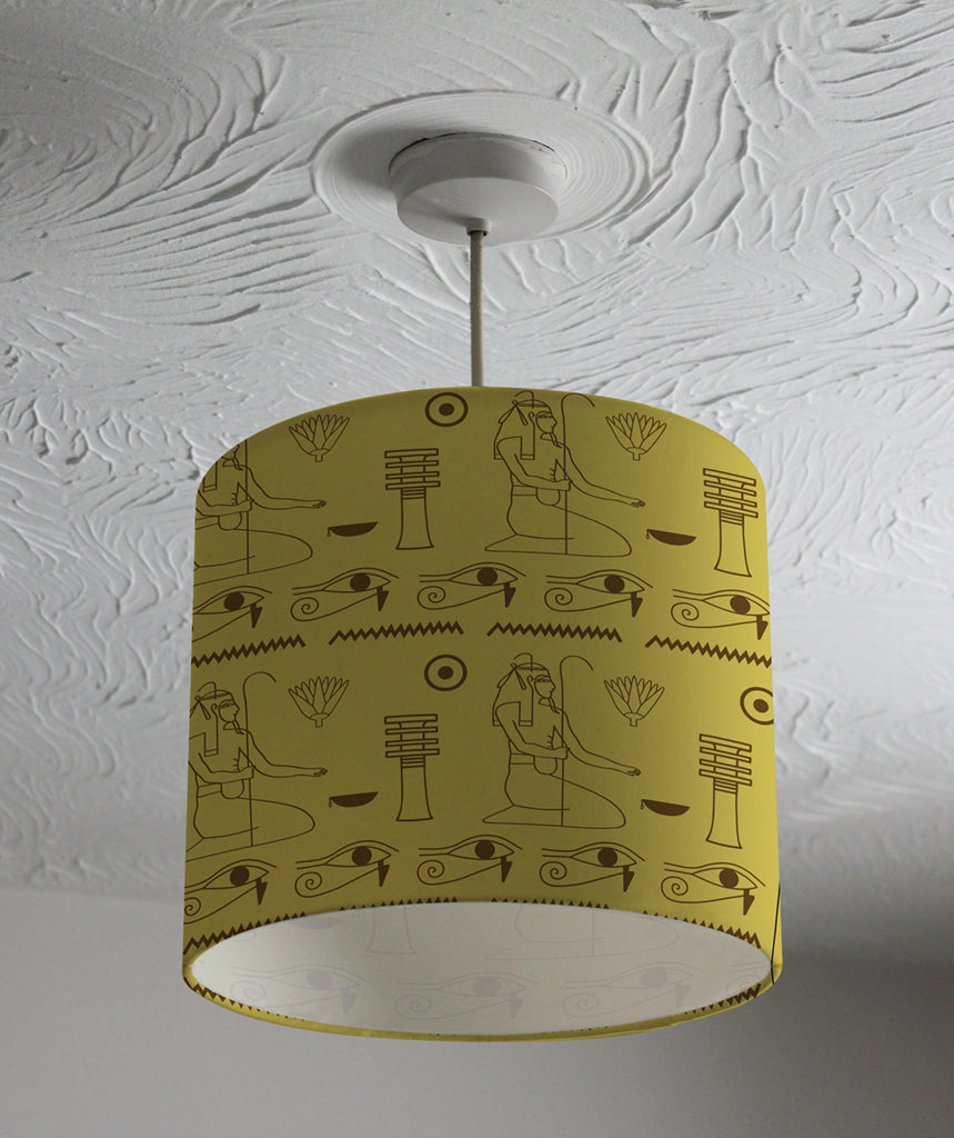New Product Pattern of Egyptian hieroglyphics (Ceiling & Lamp Shade)  - Andrew Lee Home and Living