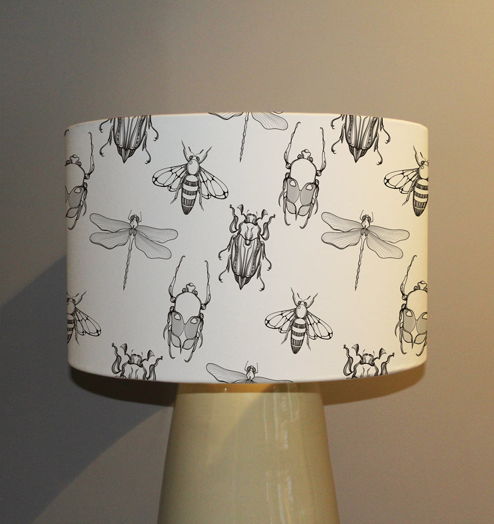 New Product Sketch of Scarab Beetle, May bug, Bee and Dragonfly (Ceiling & Lamp Shade)  - Andrew Lee Home and Living