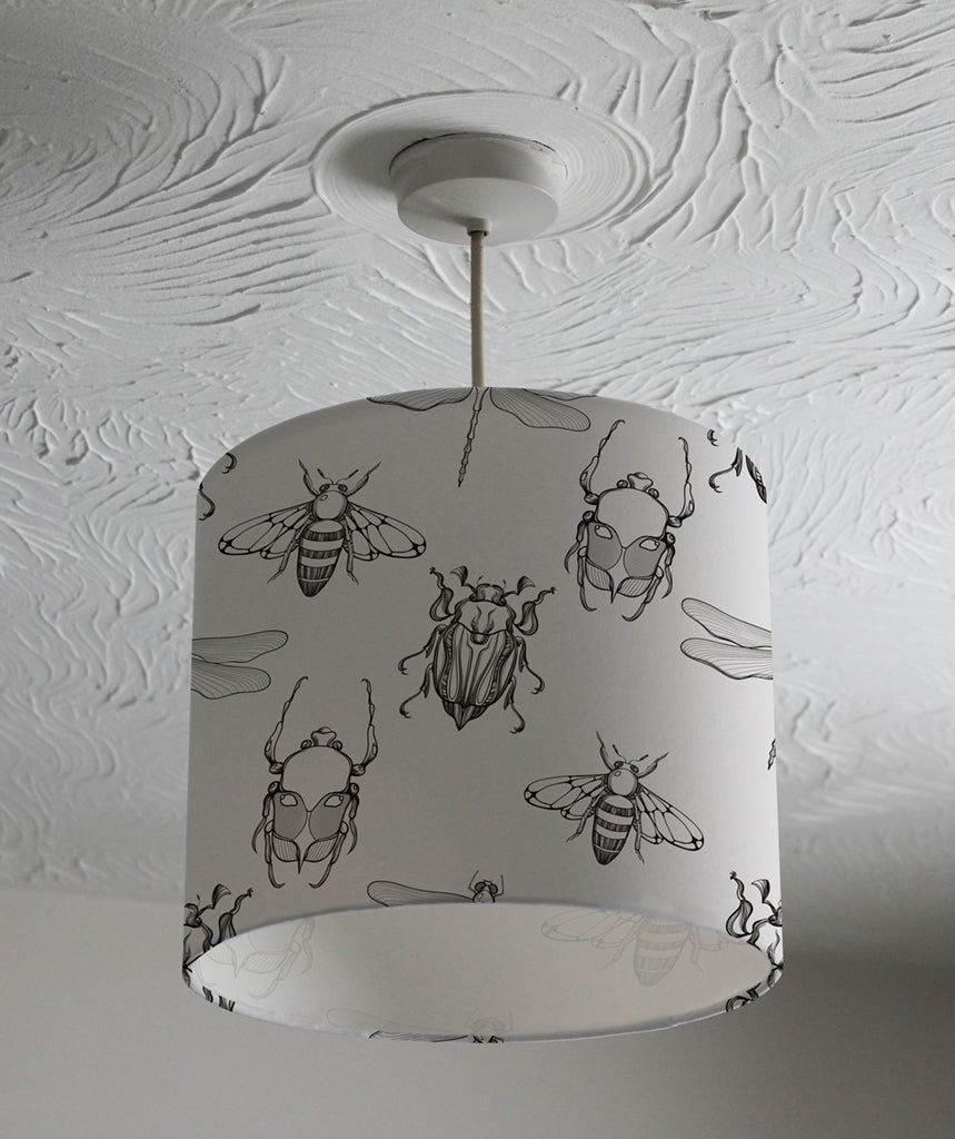 New Product Sketch of Scarab Beetle, May bug, Bee and Dragonfly (Ceiling & Lamp Shade)  - Andrew Lee Home and Living