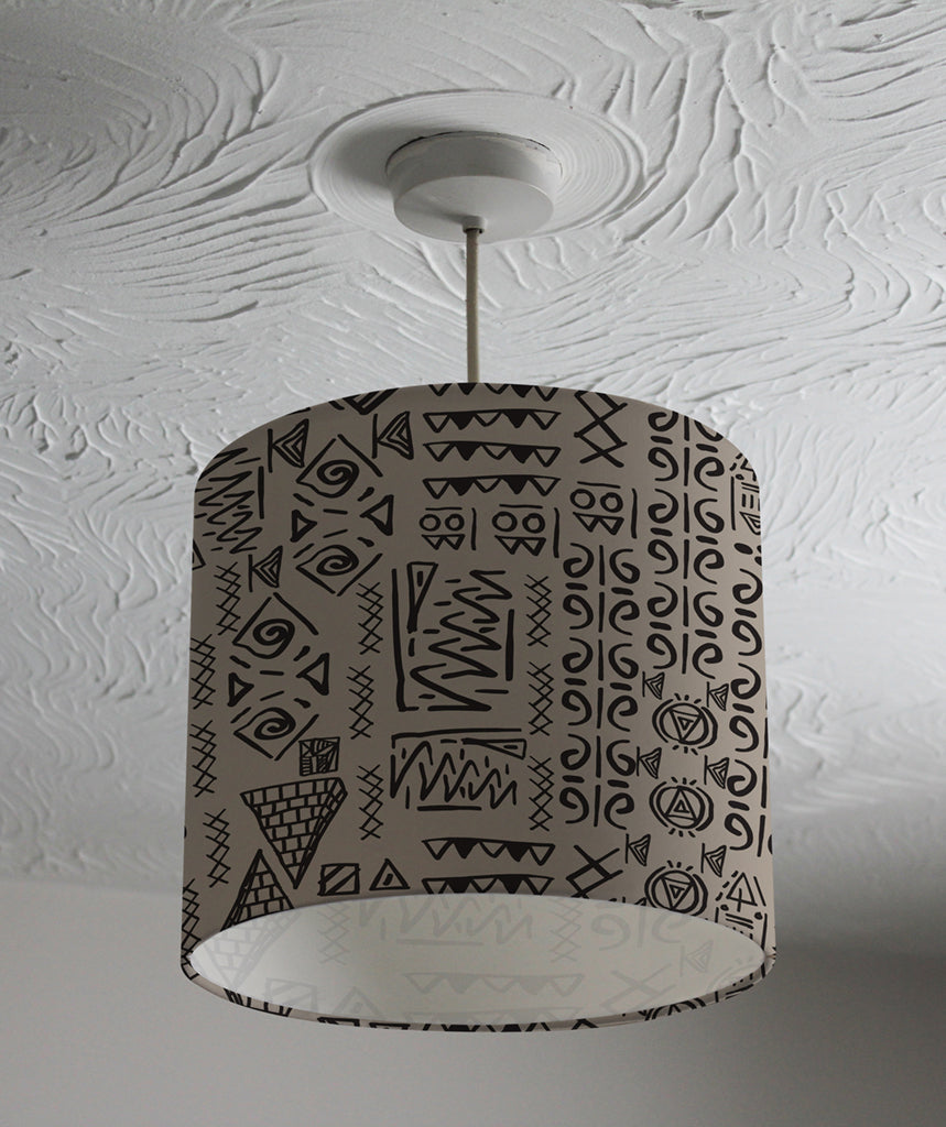 New Product Striped egyptian theme with ethnic and tribal motifs (Ceiling & Lamp Shade)  - Andrew Lee Home and Living