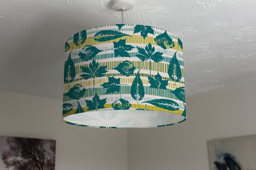 New Product Leaves on geometric background leaves (Ceiling & Lamp Shade)  - Andrew Lee Home and Living