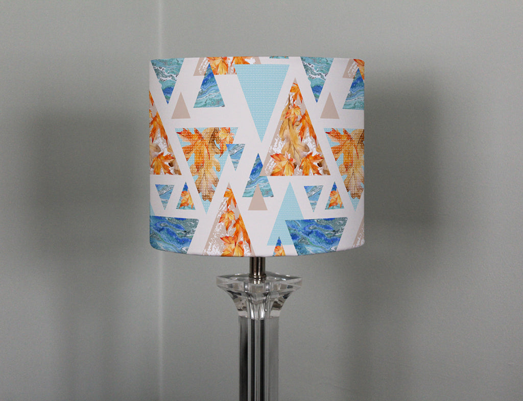 New Product Triangles with maple, oak leaves (Ceiling & Lamp Shade)  - Andrew Lee Home and Living