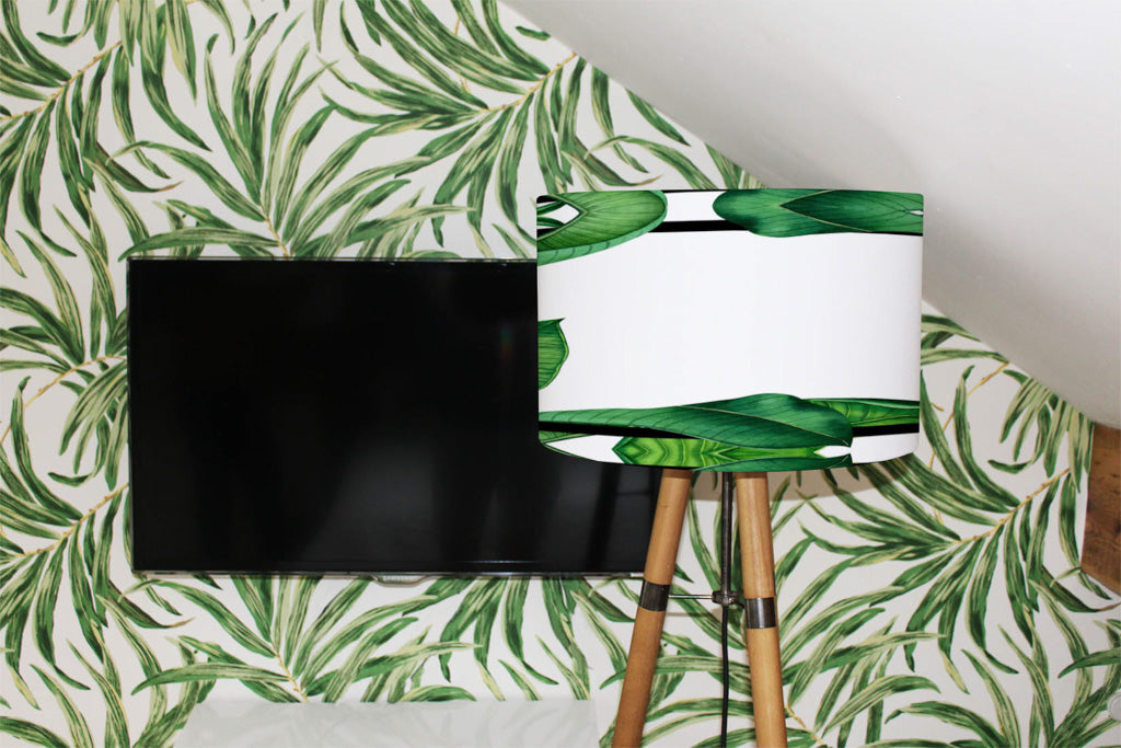 New Product Half Botanical Border (Ceiling & Lamp Shade)  - Andrew Lee Home and Living