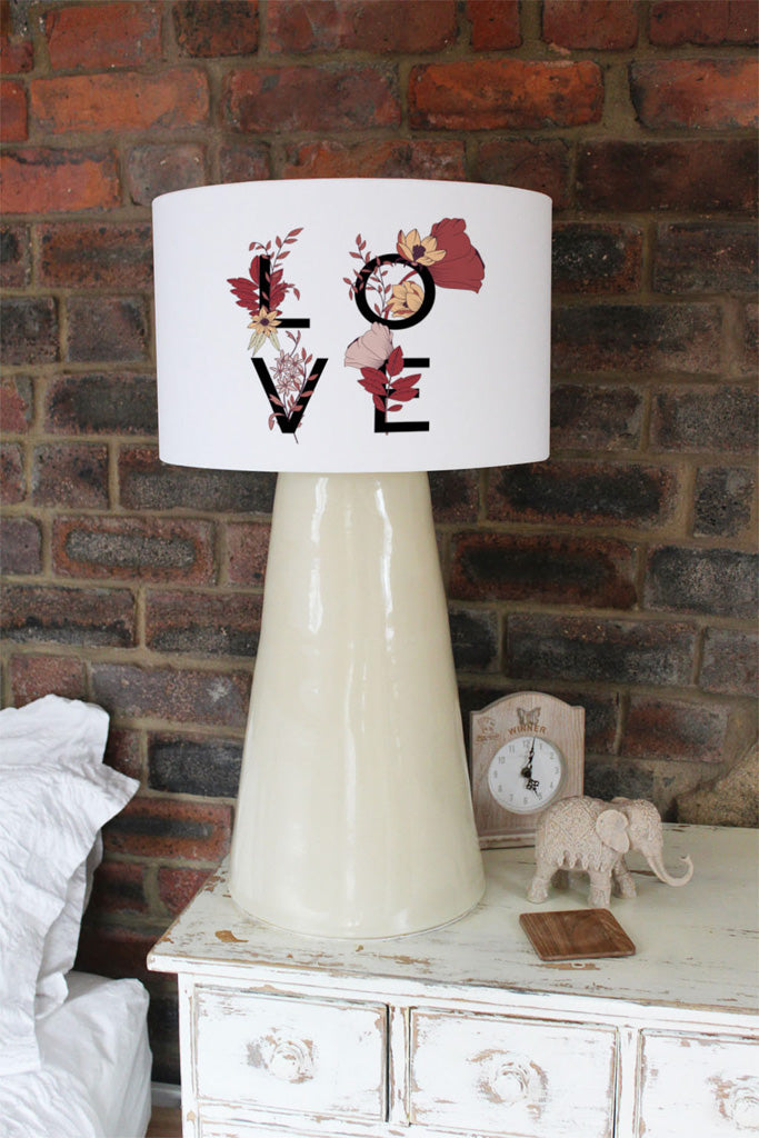New Product Love Typography (Ceiling & Lamp Shade)  - Andrew Lee Home and Living