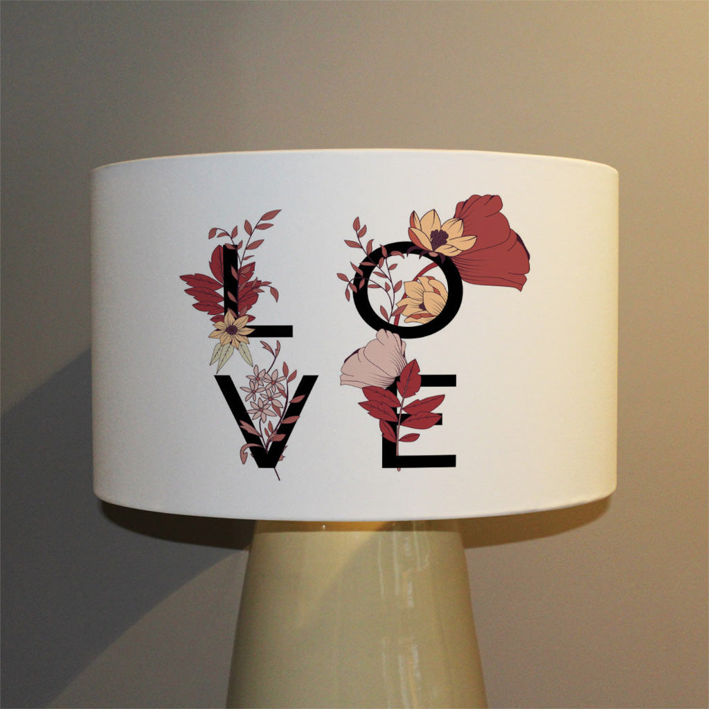 New Product Love Typography (Ceiling & Lamp Shade)  - Andrew Lee Home and Living