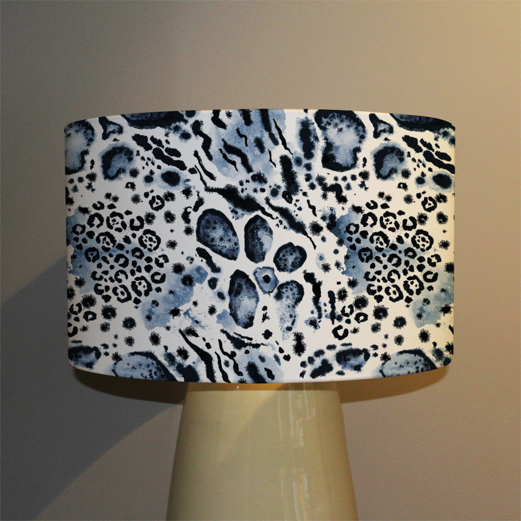 New Product Blue Leopard Print (Ceiling & Lamp Shade)  - Andrew Lee Home and Living
