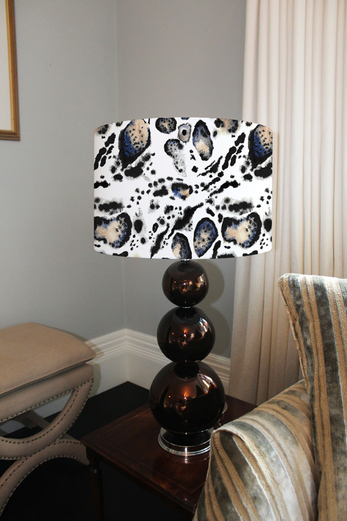 New Product Leopard Print with Blue (Ceiling & Lamp Shade)  - Andrew Lee Home and Living