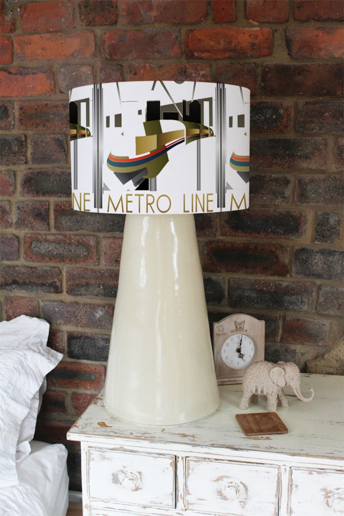 New Product Art Deco Metro Line (Ceiling & Lamp Shade)  - Andrew Lee Home and Living
