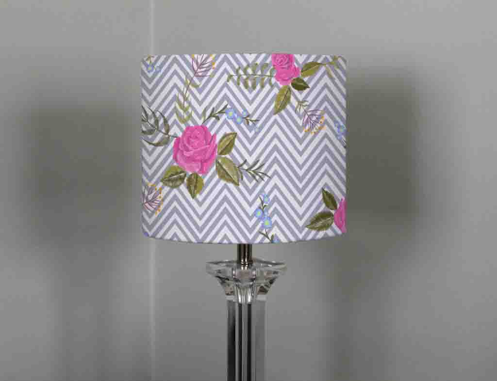 New Product Floral pink rose embroidery (Ceiling & Lamp Shade)  - Andrew Lee Home and Living