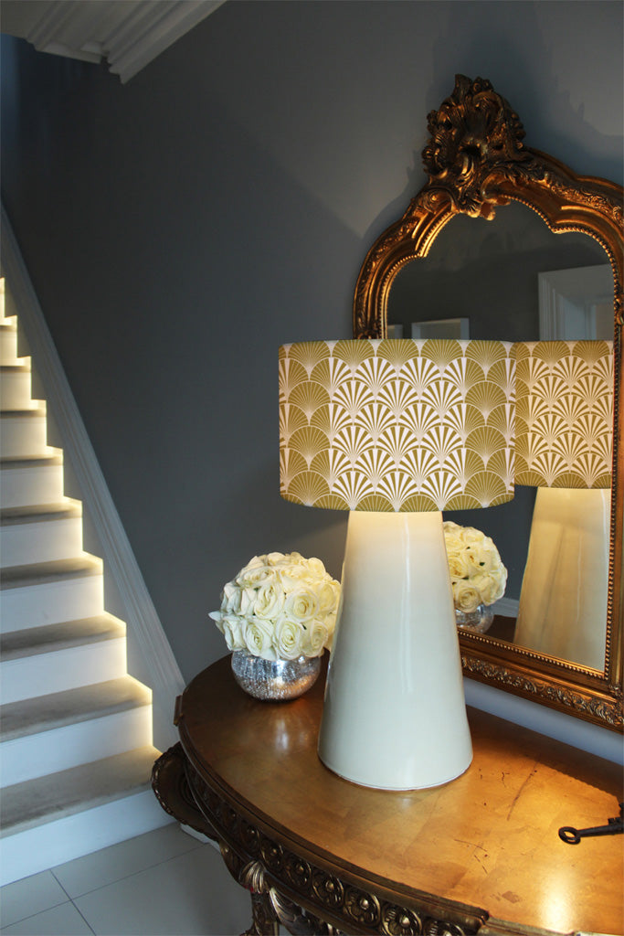 New Product Golden Semi Circles (Ceiling & Lamp Shade)  - Andrew Lee Home and Living