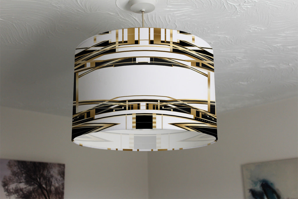 New Product Art Deco Golden Black Frame (Ceiling & Lamp Shade)  - Andrew Lee Home and Living
