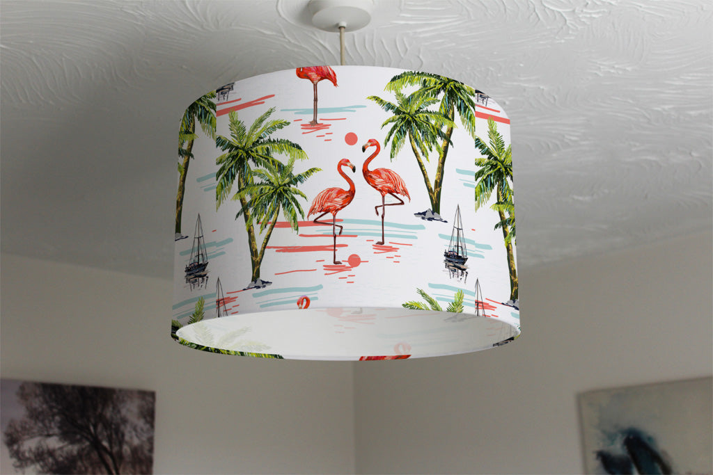 New Product Flamingo & Palm Trees (Ceiling & Lamp Shade)  - Andrew Lee Home and Living