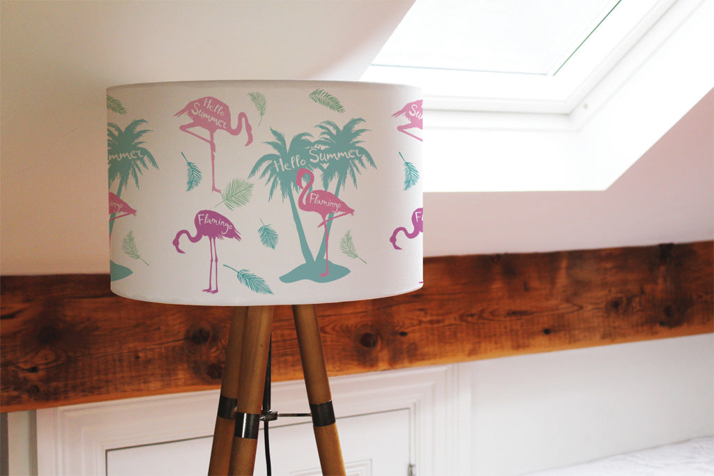 New Product Palm & Flamingo (Ceiling & Lamp Shade)  - Andrew Lee Home and Living