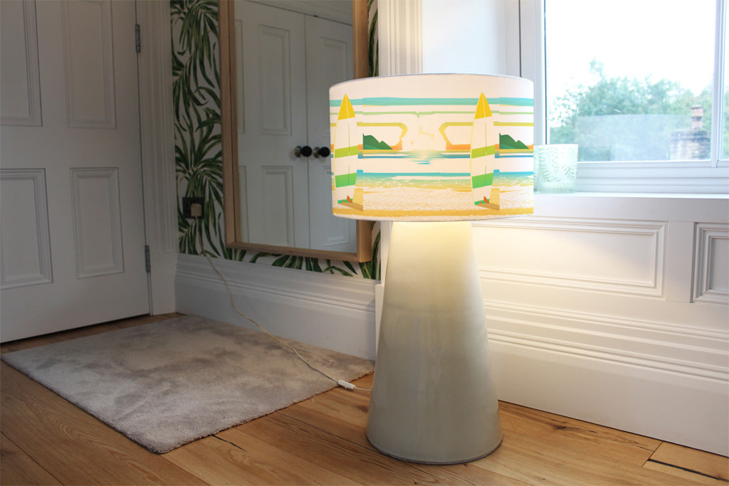 New Product Surf Board On Beach (Ceiling & Lamp Shade)  - Andrew Lee Home and Living