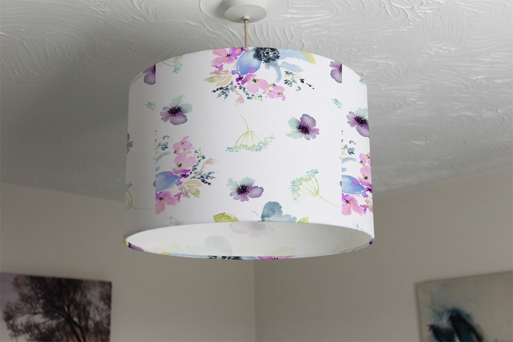New Product Watercolour Flowers (Ceiling & Lamp Shade)  - Andrew Lee Home and Living