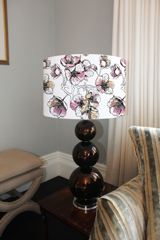 New Product Flower Illustration (Ceiling & Lamp Shade)  - Andrew Lee Home and Living