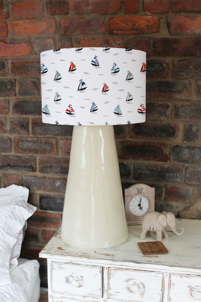 New Product Red & Blue Sailboats (Ceiling & Lamp Shade)  - Andrew Lee Home and Living