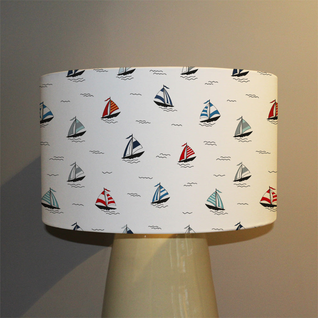 New Product Red & Blue Sailboats (Ceiling & Lamp Shade)  - Andrew Lee Home and Living