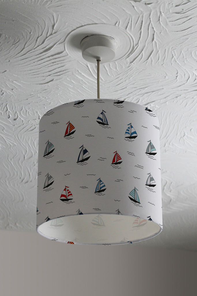 New Product Red & Blue Sailboats (Ceiling & Lamp Shade)  - Andrew Lee Home and Living