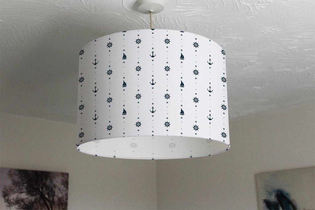 Anchor, Wheel, Sailboat (Ceiling & Lamp Shade) - Andrew Lee Home and Living