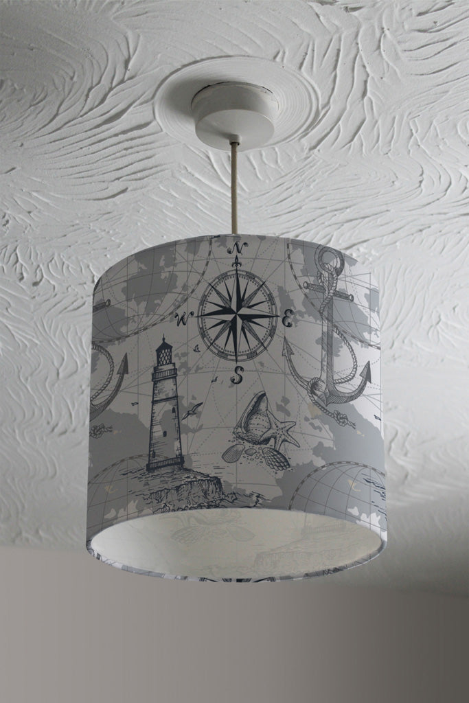 New Product Compass & Map (Ceiling & Lamp Shade)  - Andrew Lee Home and Living
