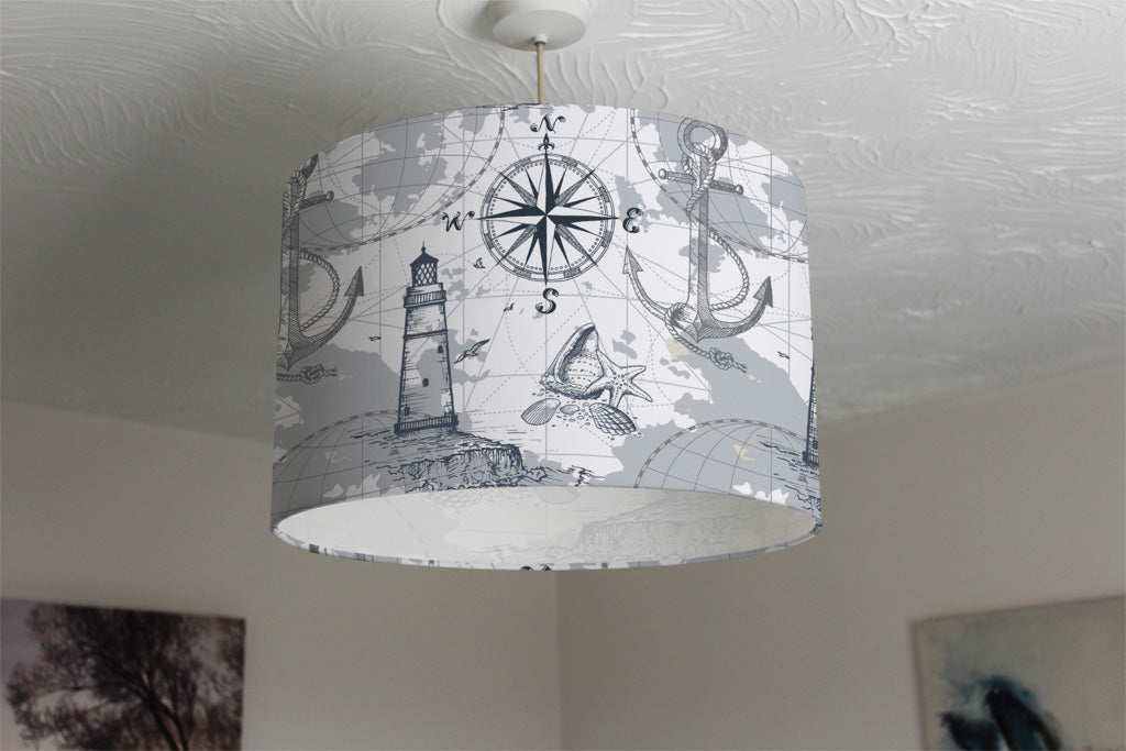 New Product Compass & Map (Ceiling & Lamp Shade)  - Andrew Lee Home and Living