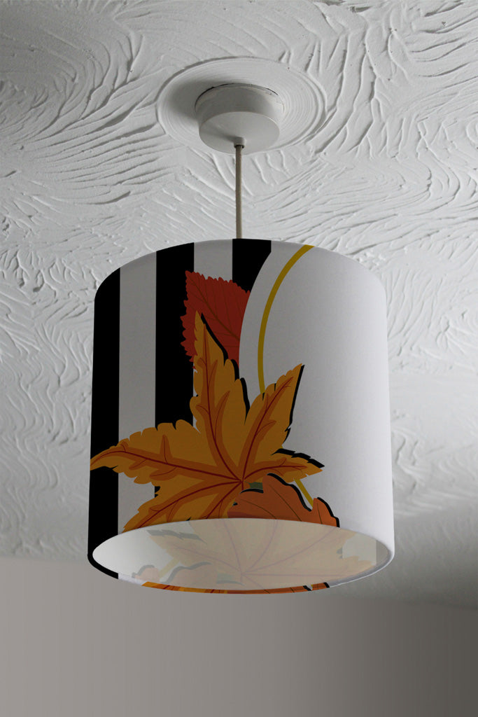 New Product Black Stripes, Autumn Leaves (Ceiling & Lamp Shade)  - Andrew Lee Home and Living