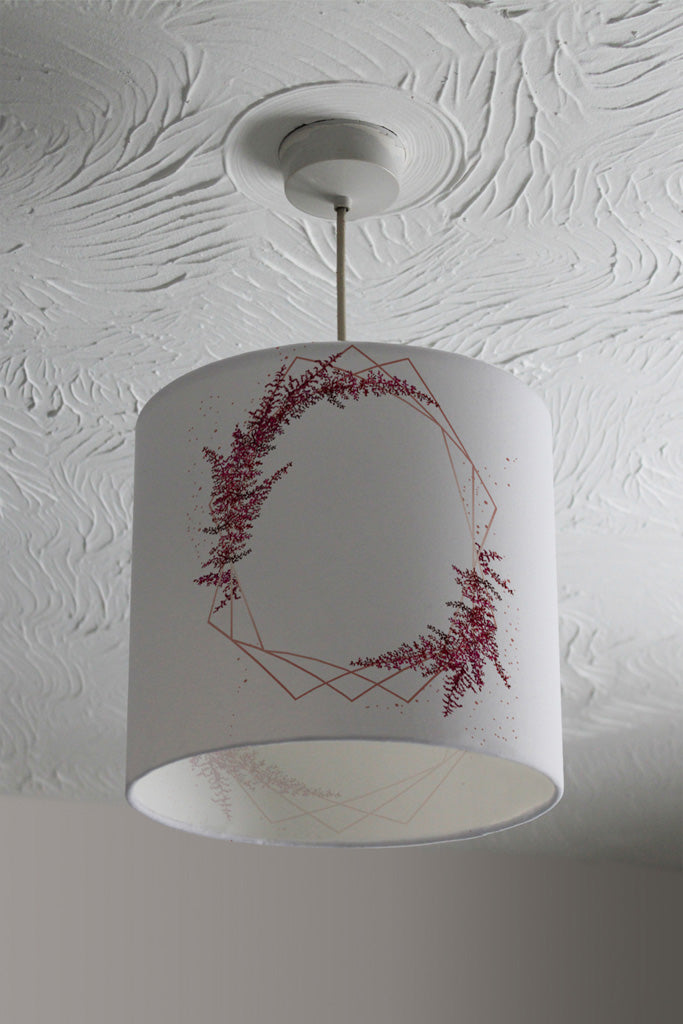 New Product Pink Flower And Geometric Shapes (Ceiling & Lamp Shade)  - Andrew Lee Home and Living