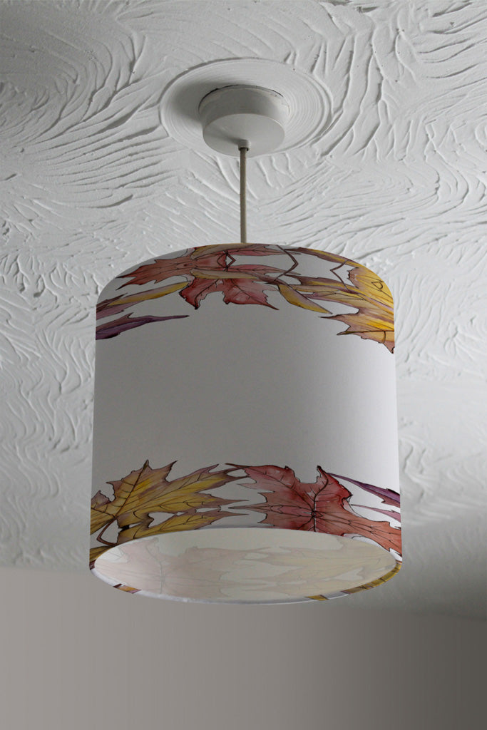 New Product Gold & Purple Leaves (Ceiling & Lamp Shade)  - Andrew Lee Home and Living