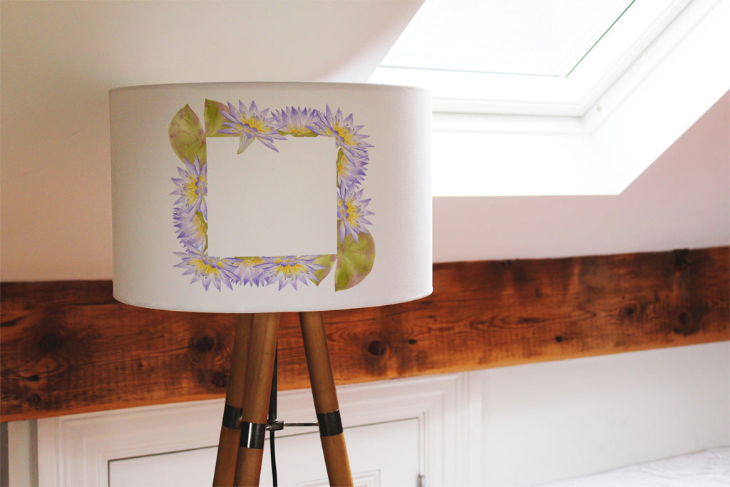 New Product Gold & Purple Flowers (Ceiling & Lamp Shade)  - Andrew Lee Home and Living