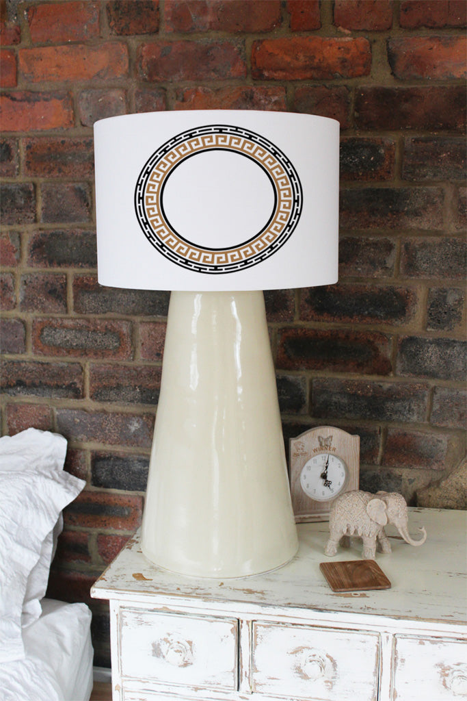 New Product Greek Key Frame (Ceiling & Lamp Shade)  - Andrew Lee Home and Living