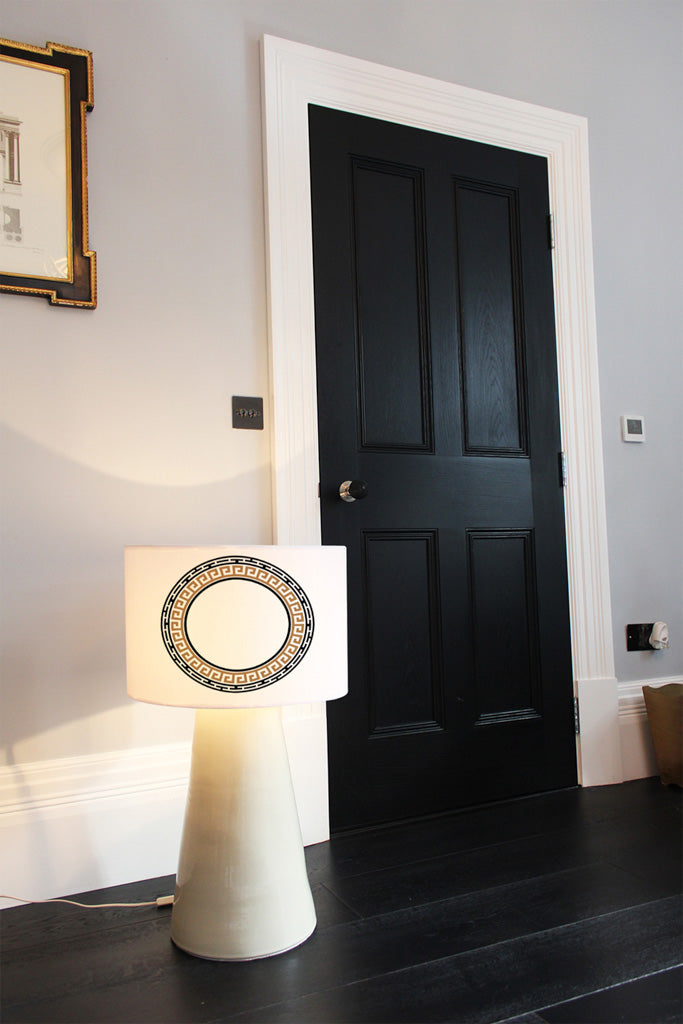 New Product Greek Key Frame (Ceiling & Lamp Shade)  - Andrew Lee Home and Living