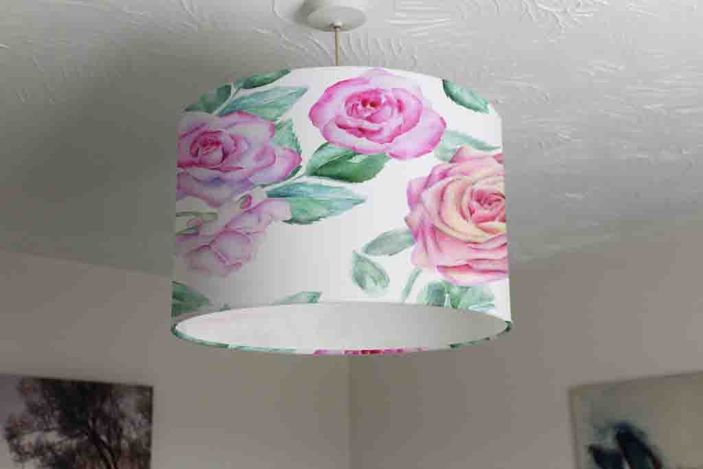 New Product floral pattern with roses (Ceiling & Lamp Shade)  - Andrew Lee Home and Living