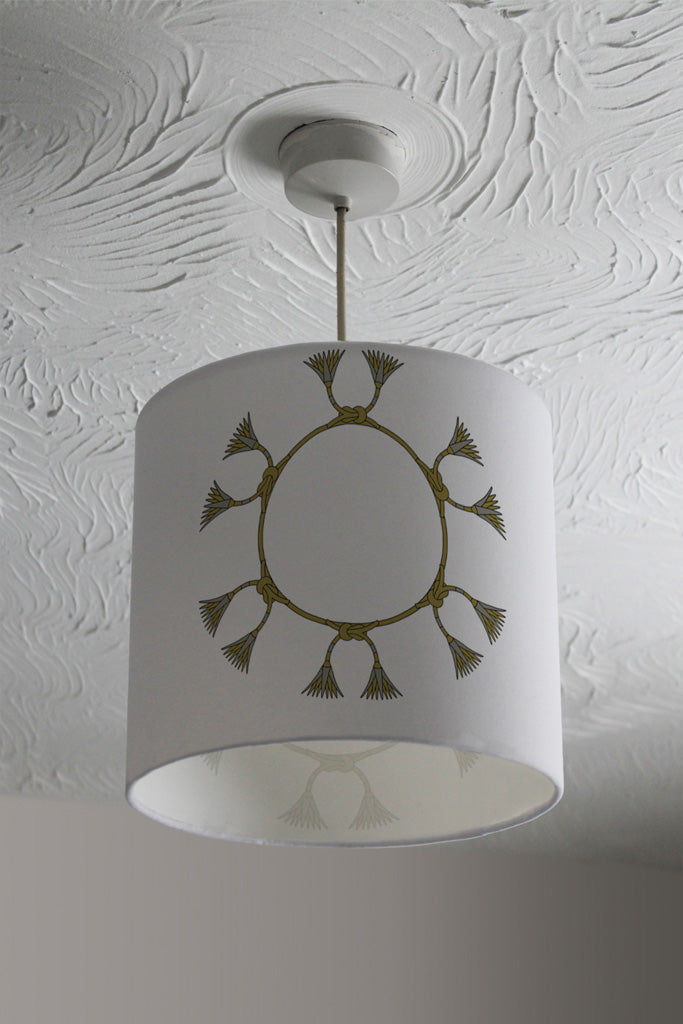 New Product Ancient Egyptian Lotus Motifs (Ceiling & Lamp Shade)  - Andrew Lee Home and Living