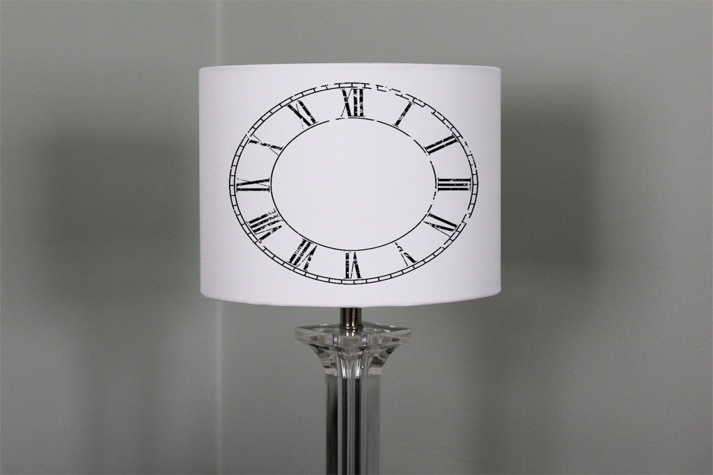 New Product Roman Numeral Clock (Ceiling & Lamp Shade)  - Andrew Lee Home and Living