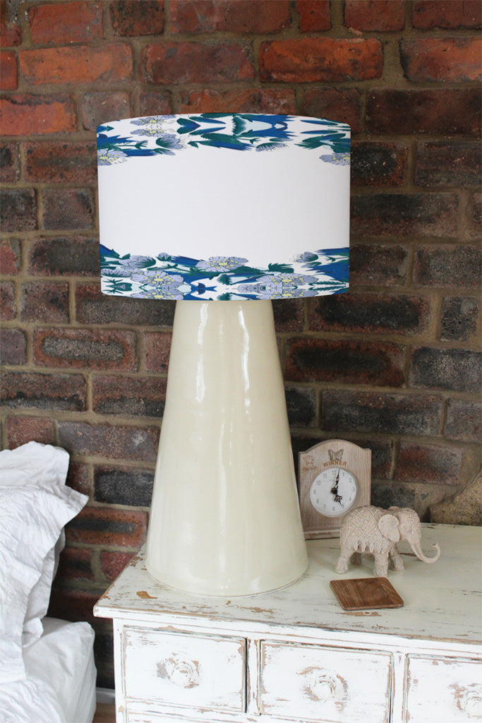 New Product Winter Blue Flowers (Ceiling & Lamp Shade)  - Andrew Lee Home and Living