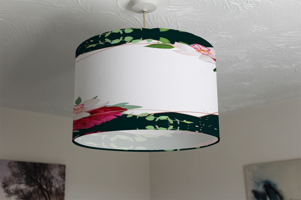 New Product Bright Flowers, Dark Background (Ceiling & Lamp Shade)  - Andrew Lee Home and Living