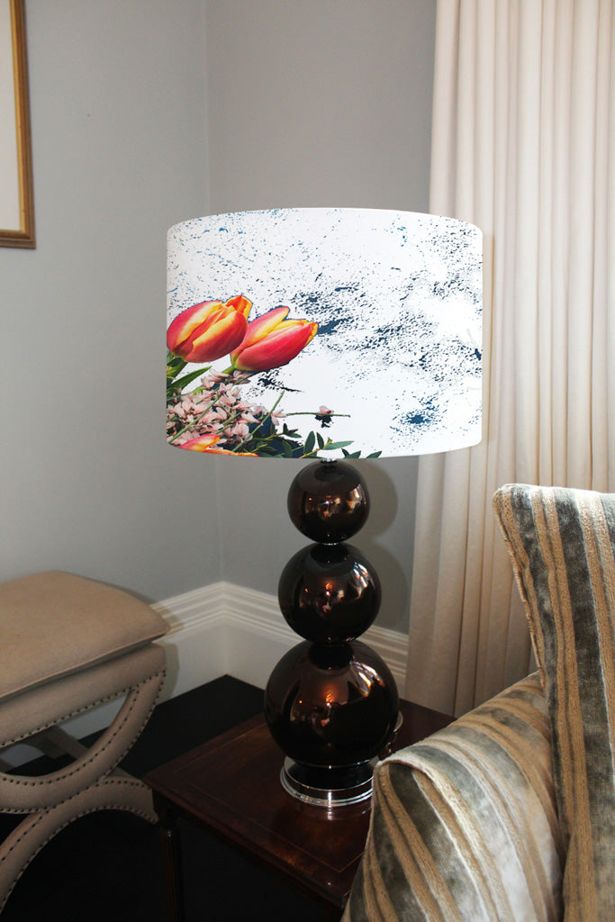 New Product Flowers On Marble (Ceiling & Lamp Shade)  - Andrew Lee Home and Living