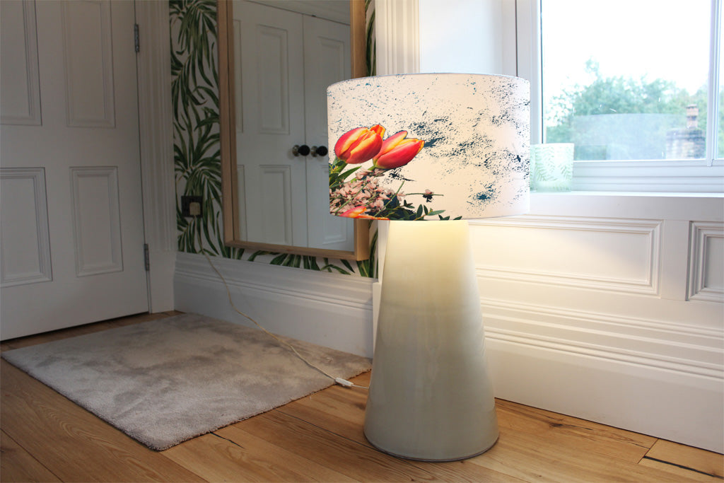 New Product Flowers On Marble (Ceiling & Lamp Shade)  - Andrew Lee Home and Living