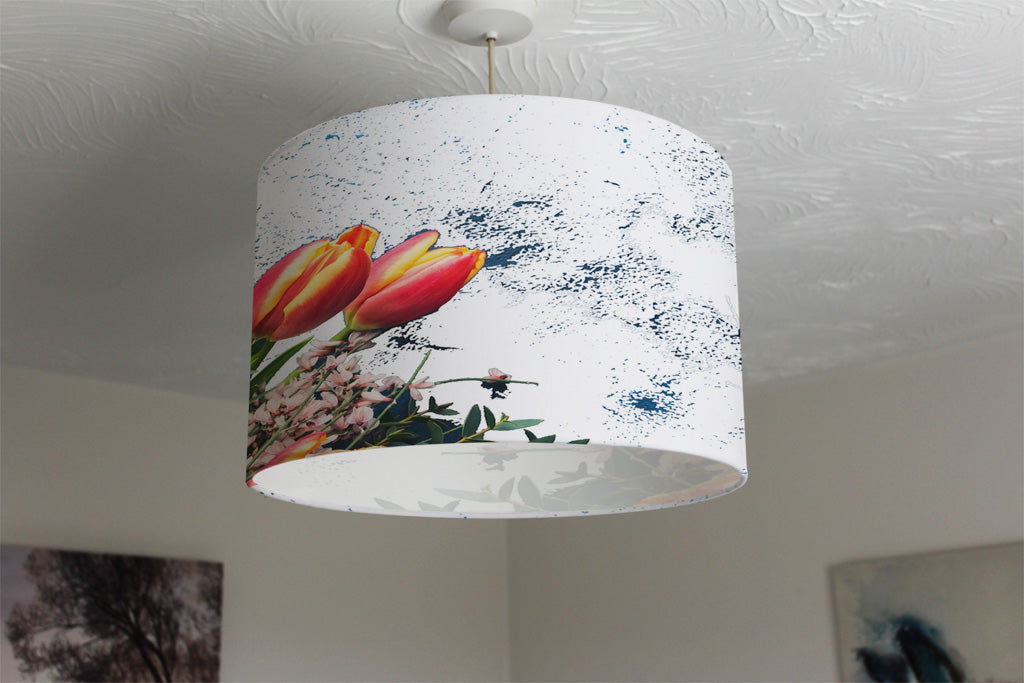 New Product Flowers On Marble (Ceiling & Lamp Shade)  - Andrew Lee Home and Living