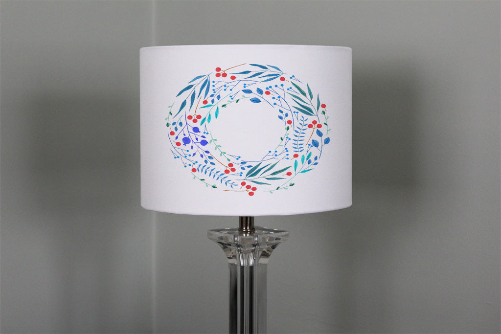 New Product Blue Decorative Reath (Ceiling & Lamp Shade)  - Andrew Lee Home and Living