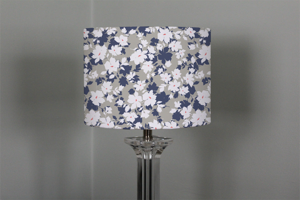 New Product Grey, Purple & White Flowers (Ceiling & Lamp Shade)  - Andrew Lee Home and Living