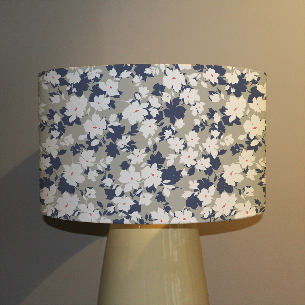 New Product Grey, Purple & White Flowers (Ceiling & Lamp Shade)  - Andrew Lee Home and Living