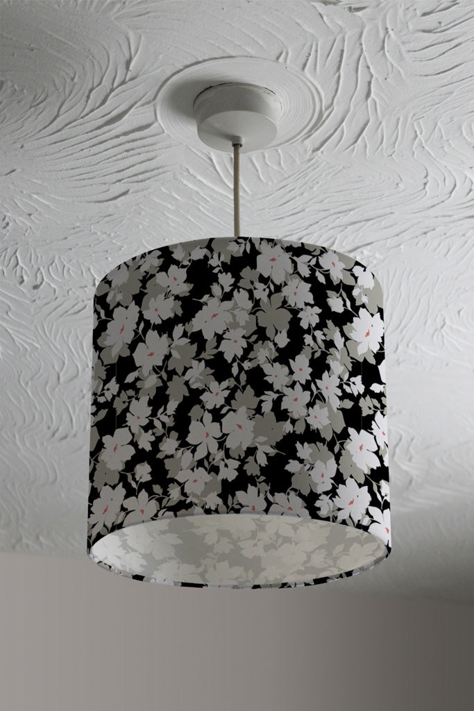 New Product Grey, White & Black Flowers (Ceiling & Lamp Shade)  - Andrew Lee Home and Living