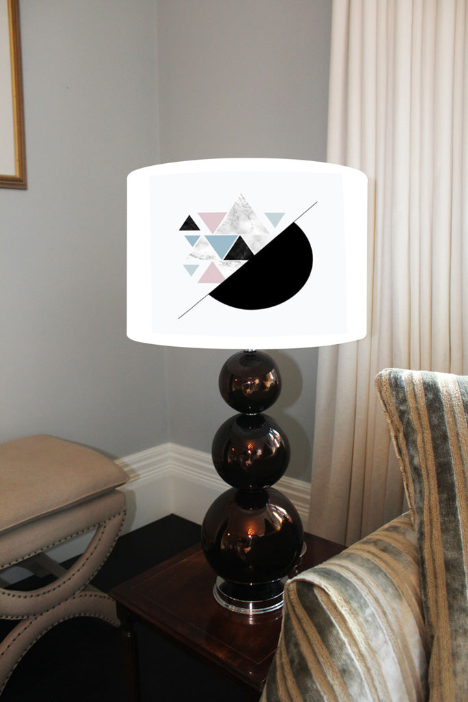 New Product Triangles & Semi Circle Pattern (Ceiling & Lamp Shade)  - Andrew Lee Home and Living
