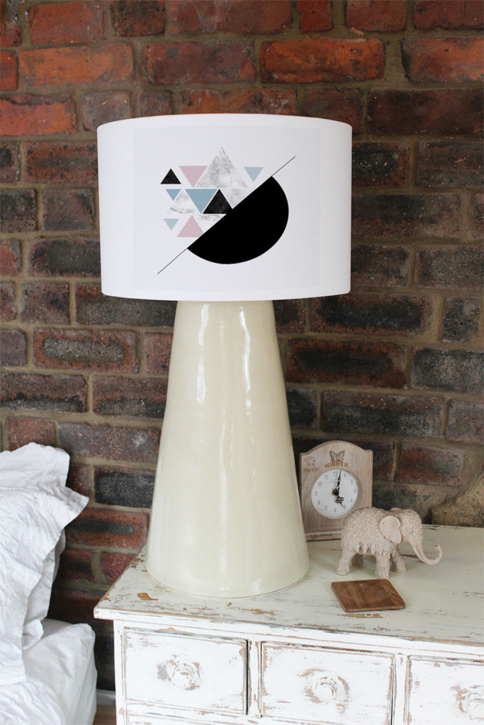 New Product Triangles & Semi Circle Pattern (Ceiling & Lamp Shade)  - Andrew Lee Home and Living