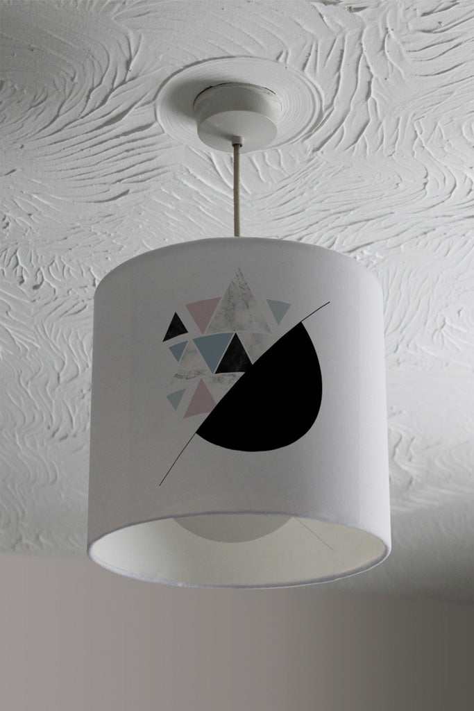 New Product Triangles & Semi Circle Pattern (Ceiling & Lamp Shade)  - Andrew Lee Home and Living