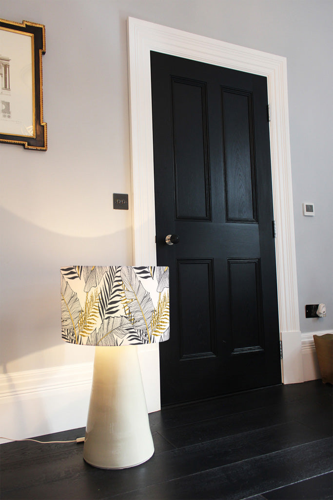 New Product Gold & Black Leaves (Ceiling & Lamp Shade)  - Andrew Lee Home and Living