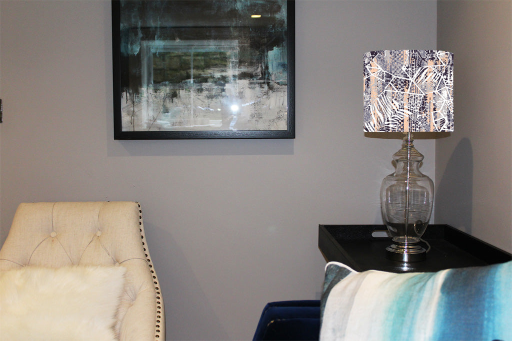 New Product Grunged Print (Ceiling & Lamp Shade)  - Andrew Lee Home and Living