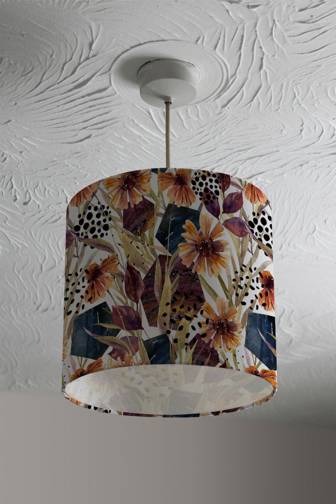 New Product Autumn Geometric Flowers (Ceiling & Lamp Shade)  - Andrew Lee Home and Living